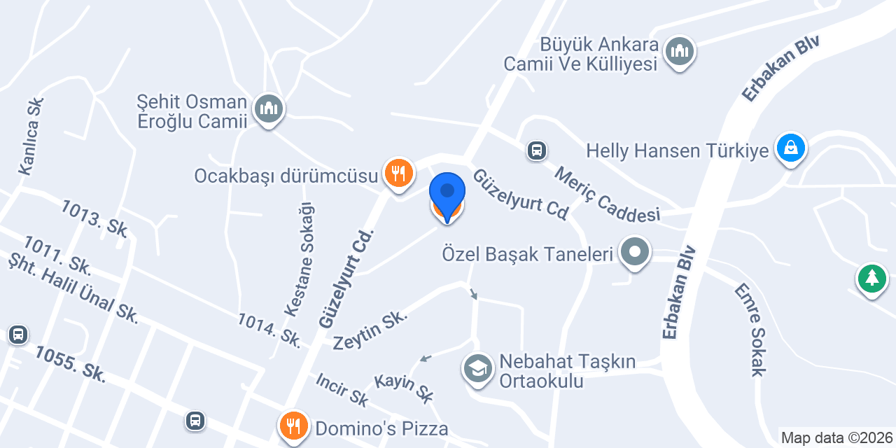 Aps Pizza konumu