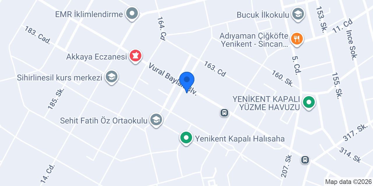 Reality Gayrimenkul konumu