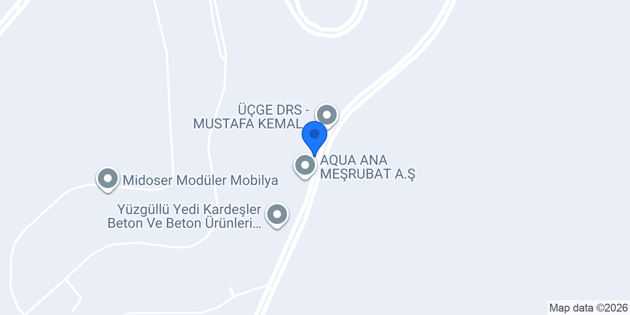 Gümüş Su Fabrikası konumu