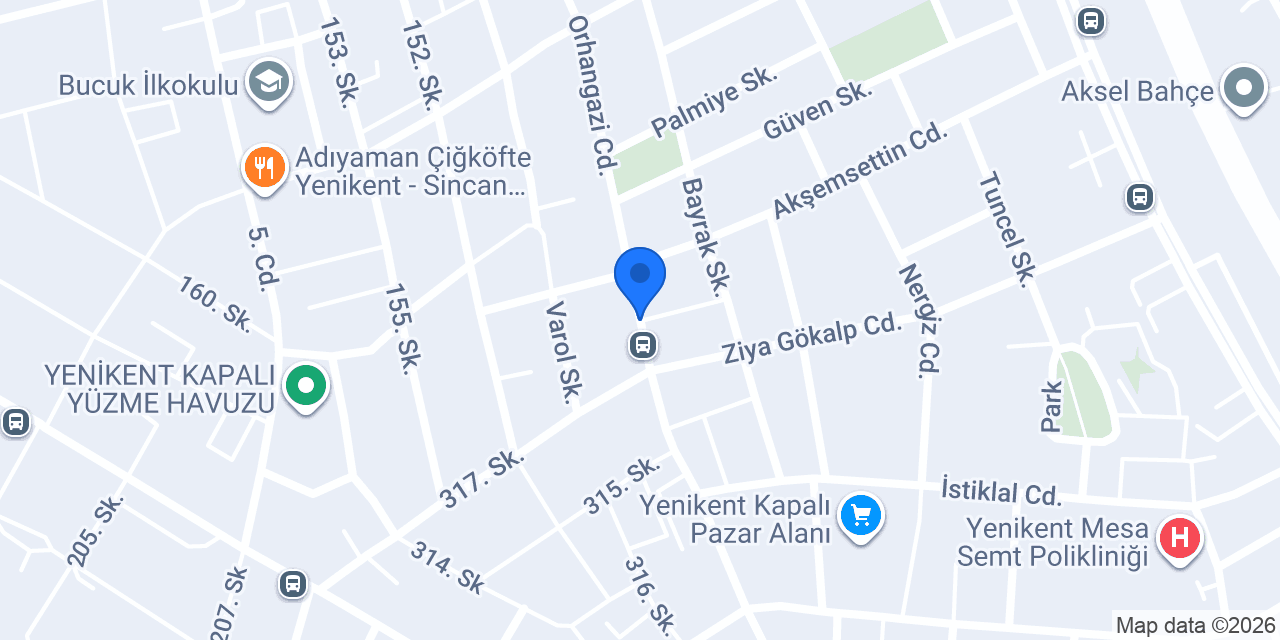 Rana mobilya konumu