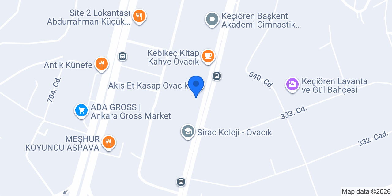 Dekor Yapı Market konumu