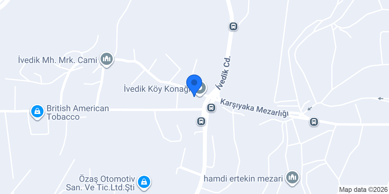 Durak köftecisi konumu