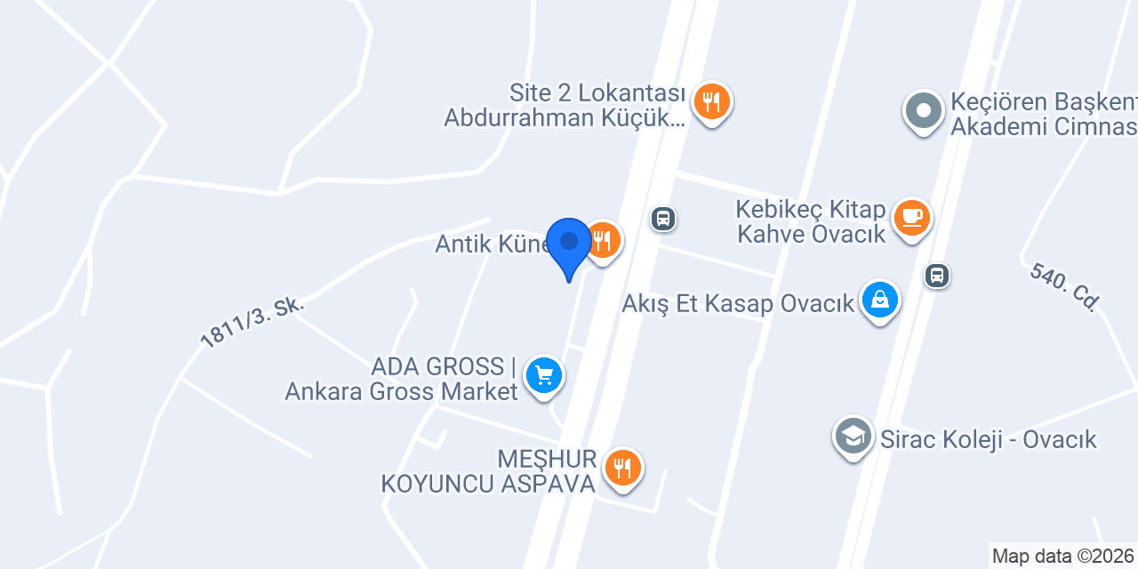 Keremzade Restoran konumu