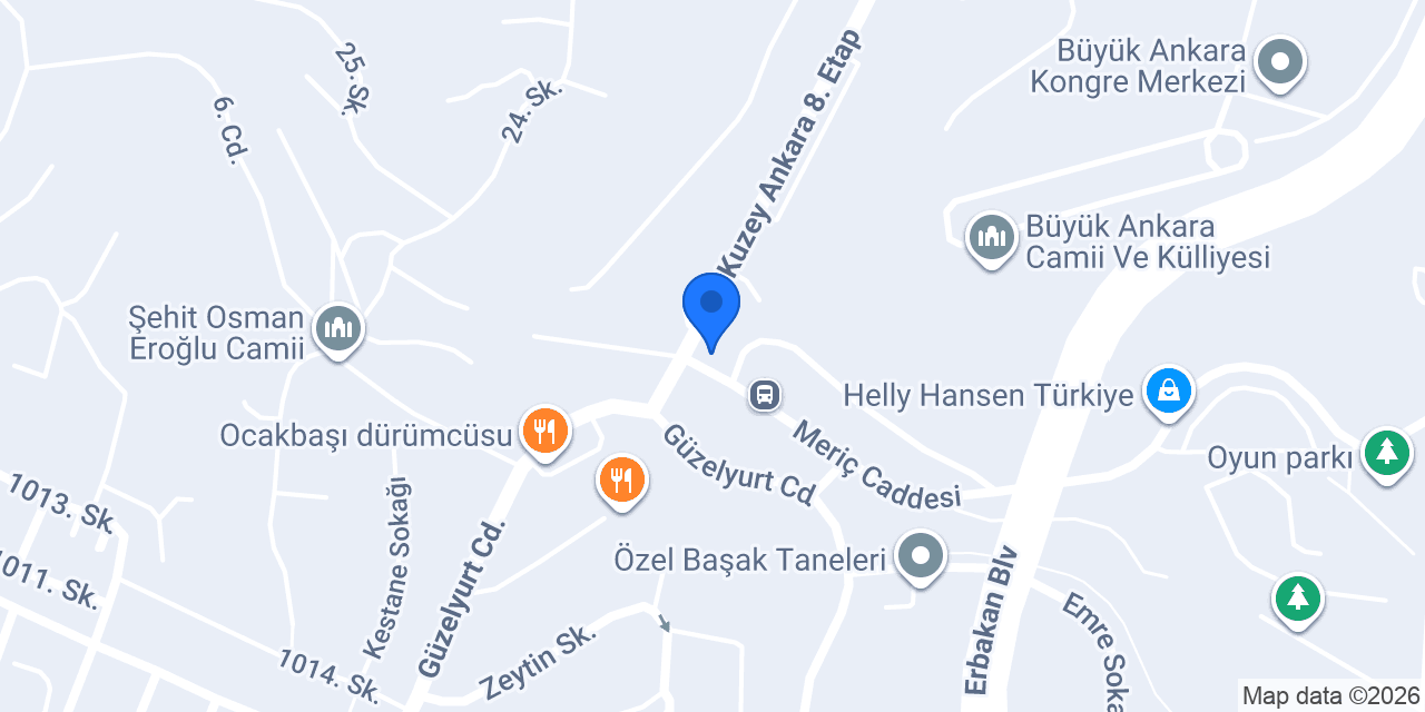 Başkent ata ünlü mamuller konumu