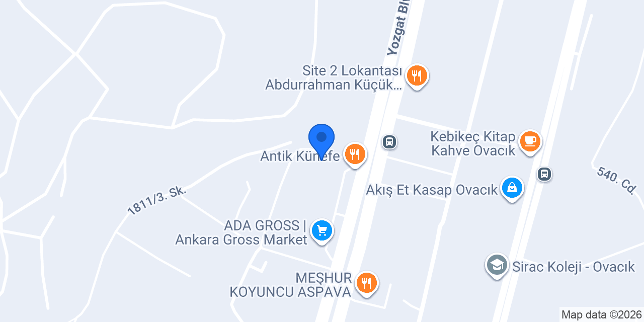 Bulvar Cafe konumu