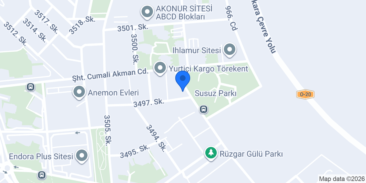 Ankor Eczanesi konumu