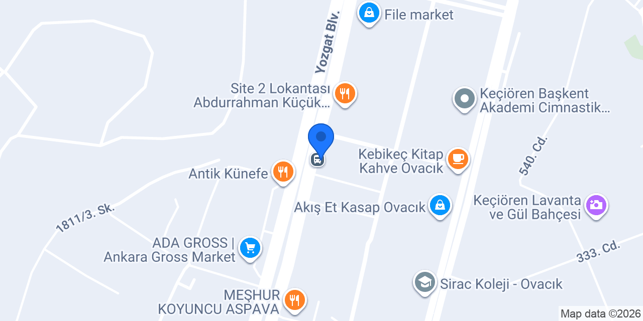 Petrol Ofisi konumu