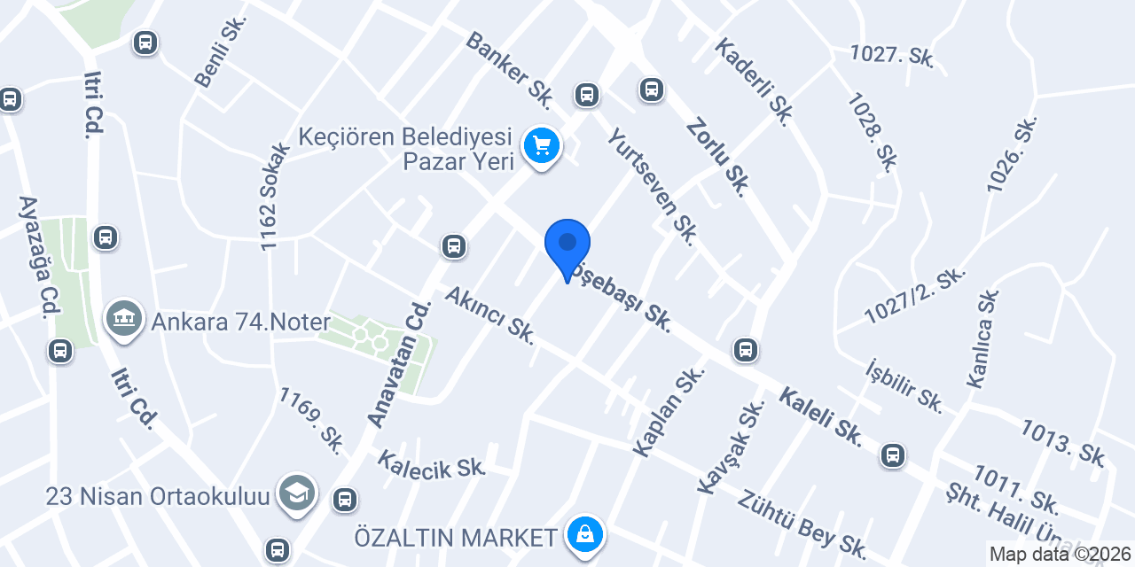 Keçiören Elektrik konumu