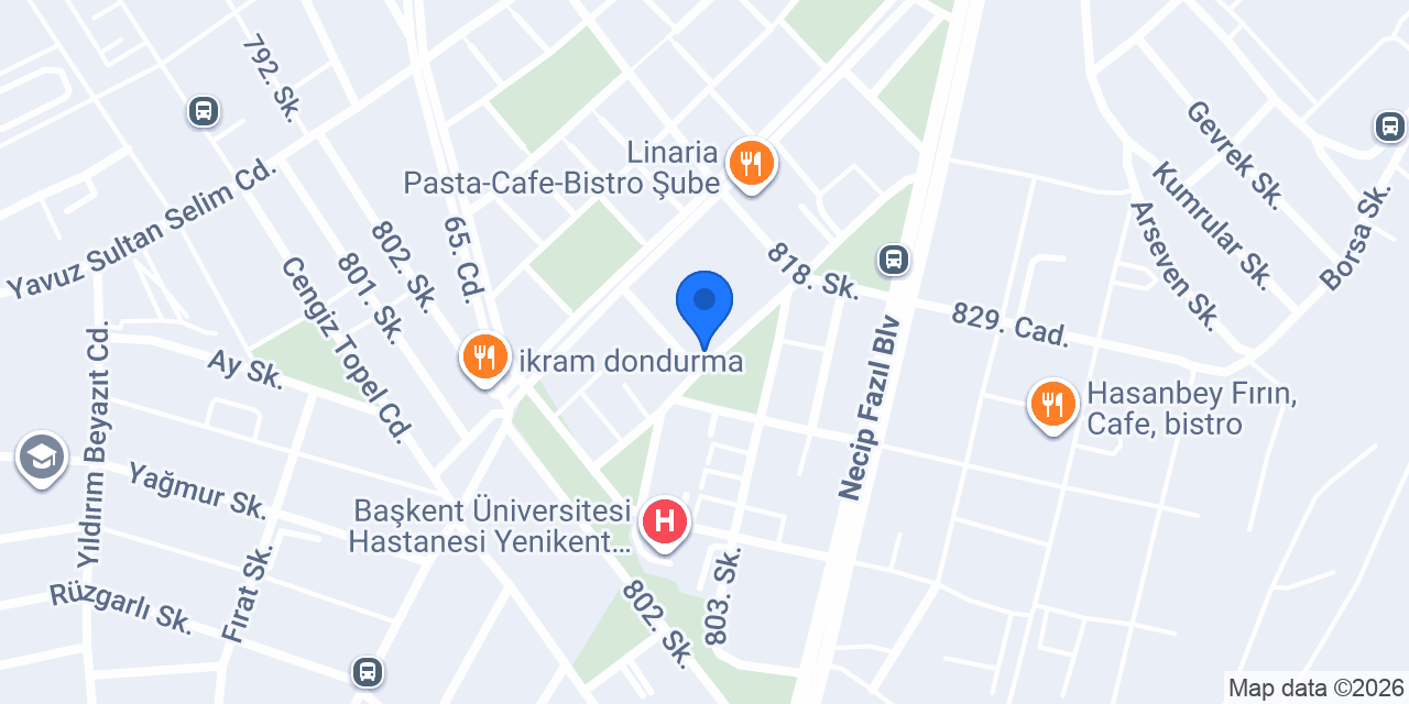 KAFKAS SALON konumu