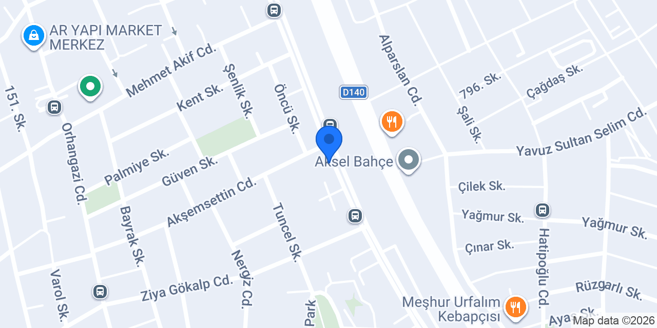 Yenikent Başkent Döviz konumu
