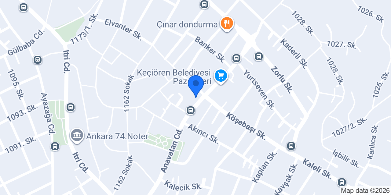 Star Yufka Unlu Mamülleri konumu
