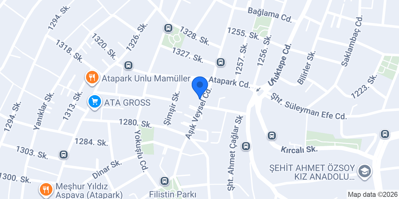 Hasan Erkek Kuaförü konumu