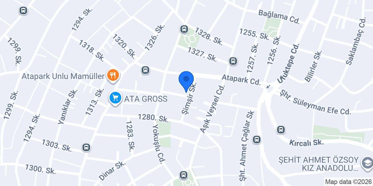Erkek Kuaförü konumu