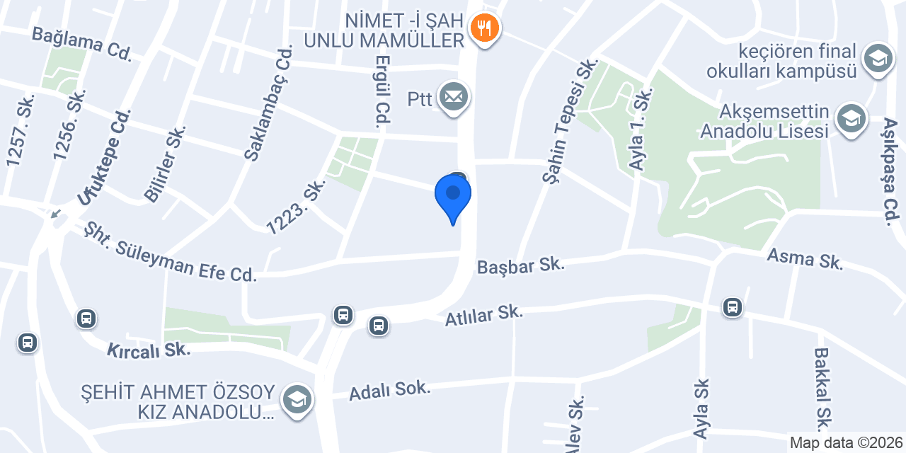 Keçiören Oto Lastik konumu
