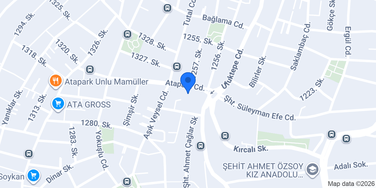 CİHAN PİDE KEBAP (ATAPARK) konumu