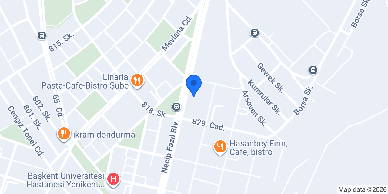 Yoda Petshop Yenikent konumu