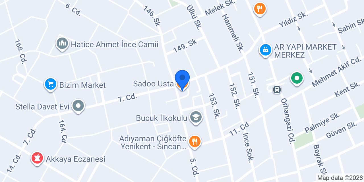 Sadoo Usta konumu