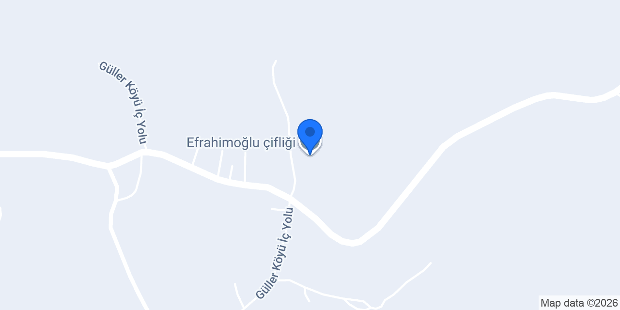 Efrahimoğlu çifliği konumu