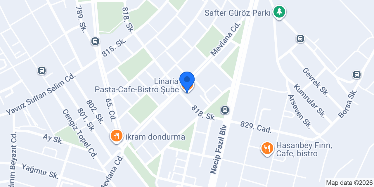Linaria Pasta-Cafe-Bistro Şube konumu