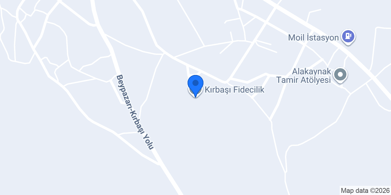 Kırbaşı Fidecilik konumu