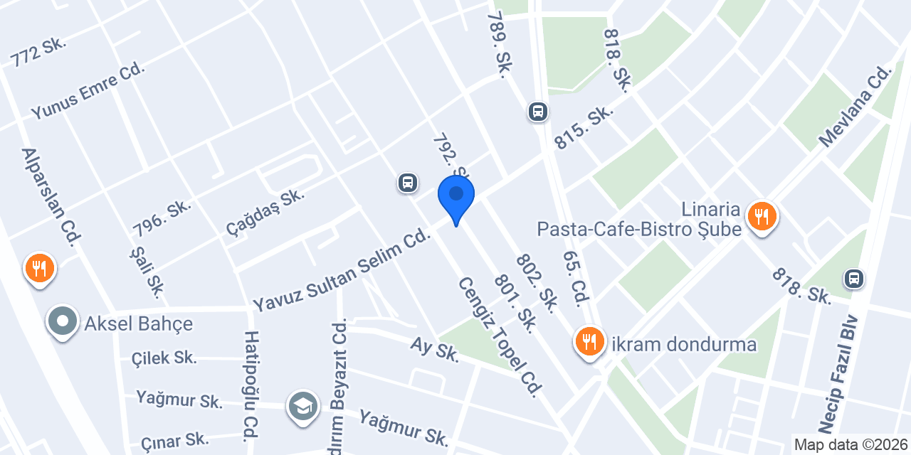 BayBers Erkek Kuaförü konumu