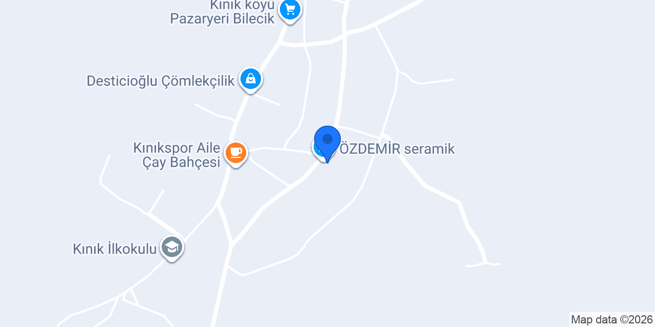 ÖZDEMİR seramik konumu
