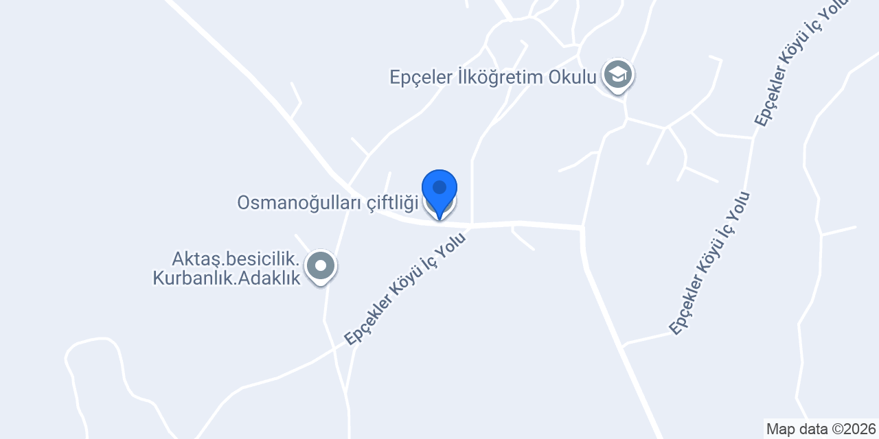 Osmanoğulları çiftliği konumu