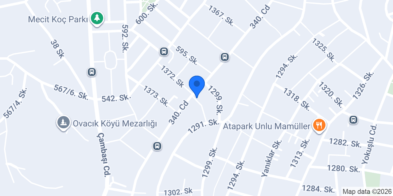 HM Pide Döner ve lahmacun konumu