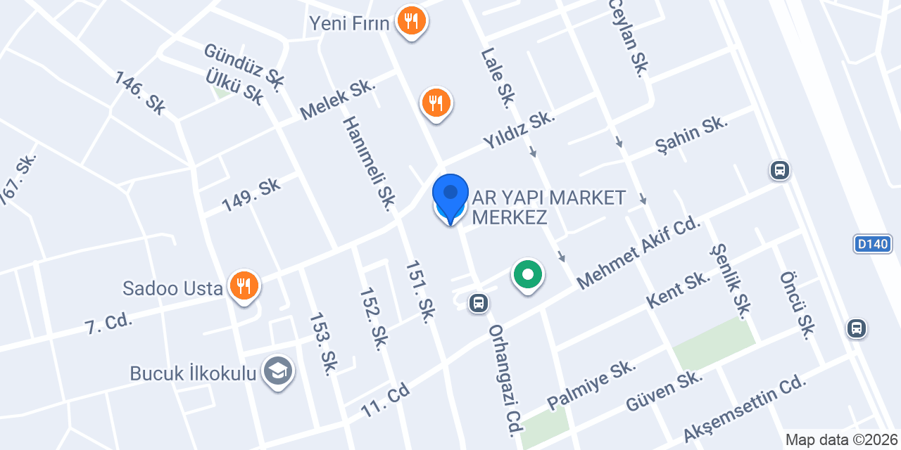 AR YAPI HIRDAVAT MERKEZ konumu