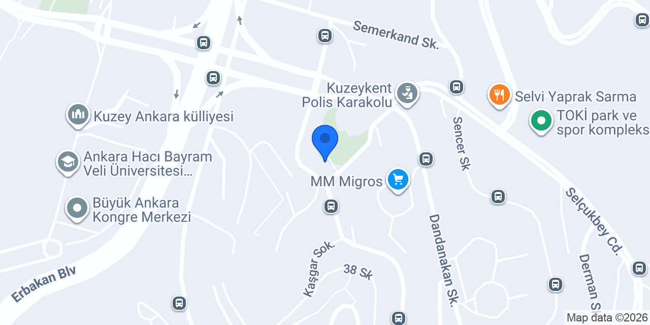 KuzeyKent Uzman Emlak konumu