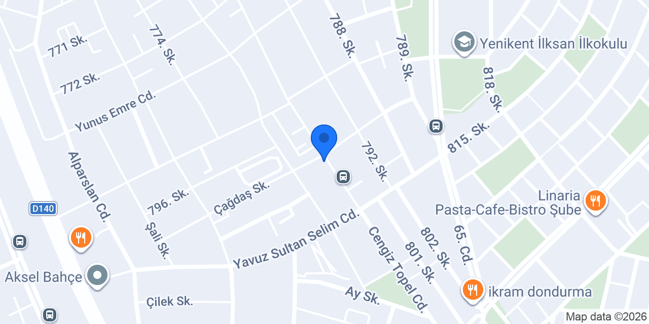 YENİKENT ÇİÇEKÇİ YASEMİN konumu