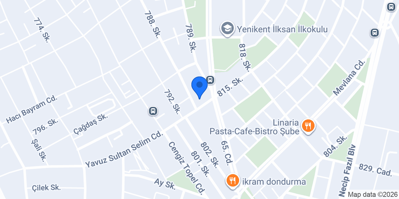 VANİLYA PASTA & CAFE konumu