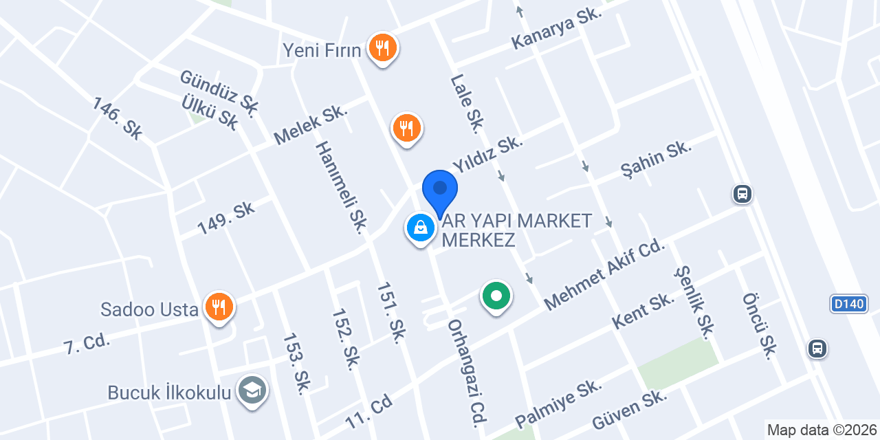 Meral Özcan Bayan Kuaförü konumu