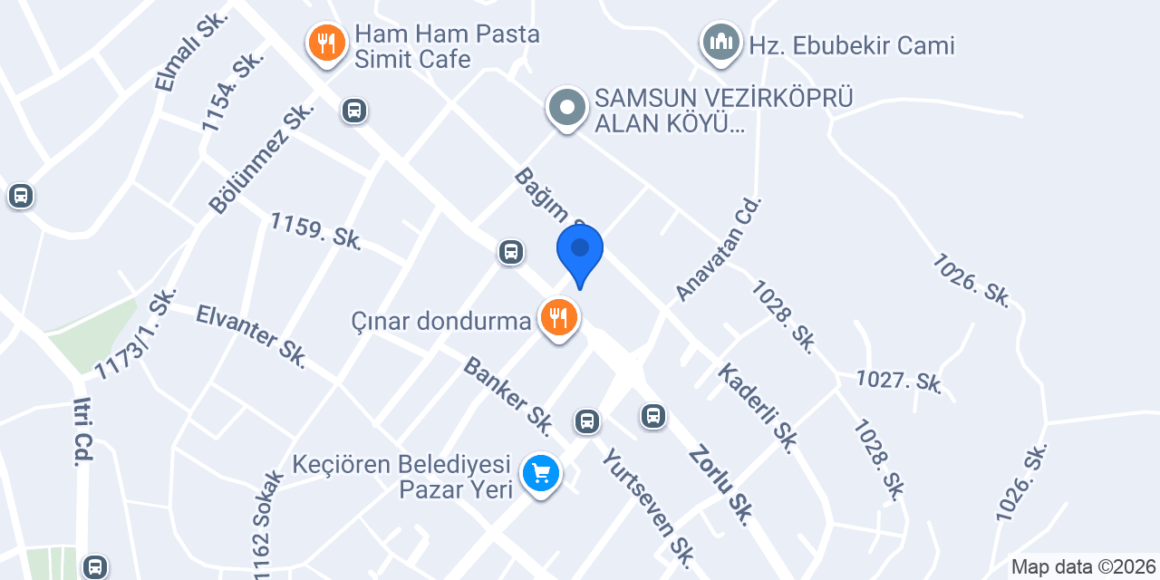 Alibey Fırın&Pasta&Cafe konumu