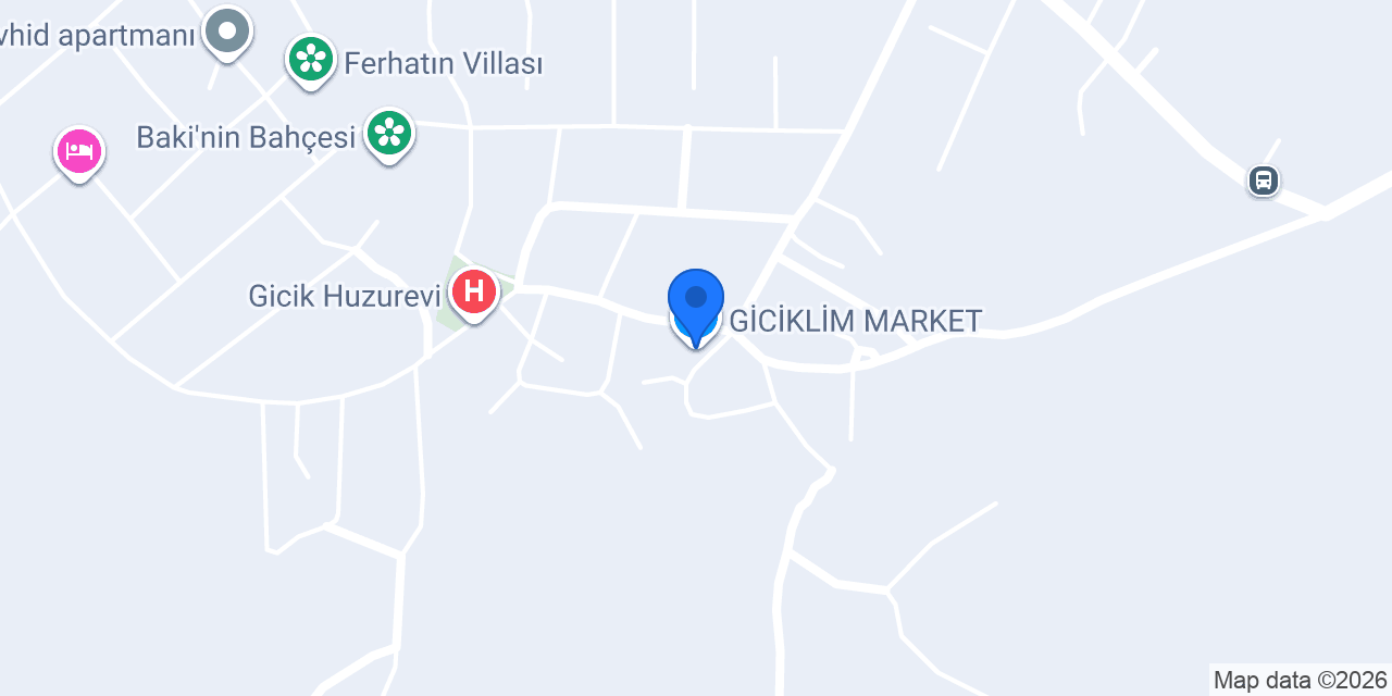 GİCİKLİM MARKET konumu
