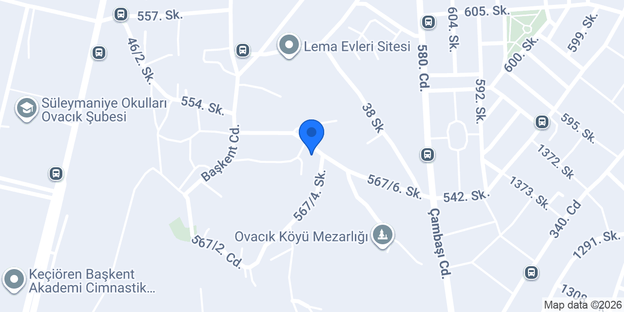 Mutfak Center konumu