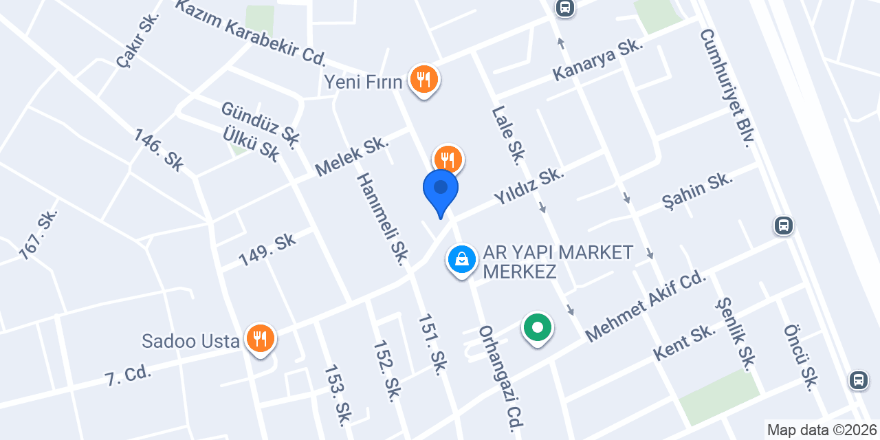 GÖK OPTİK konumu