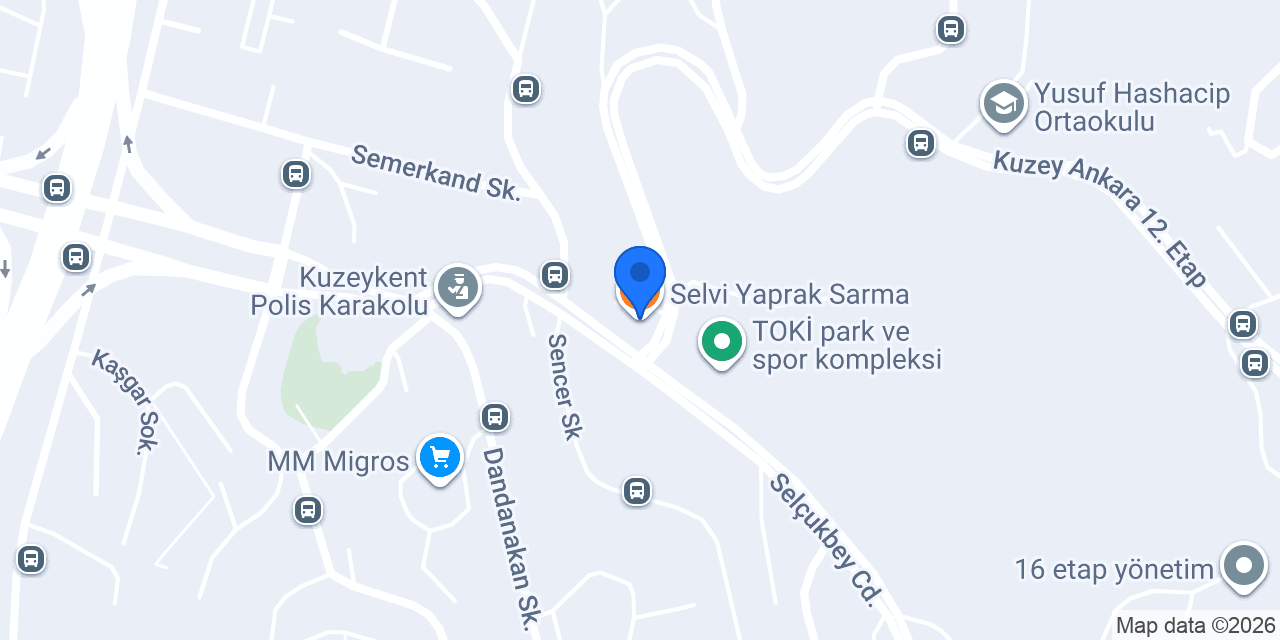 Selvi Yaprak Sarma konumu