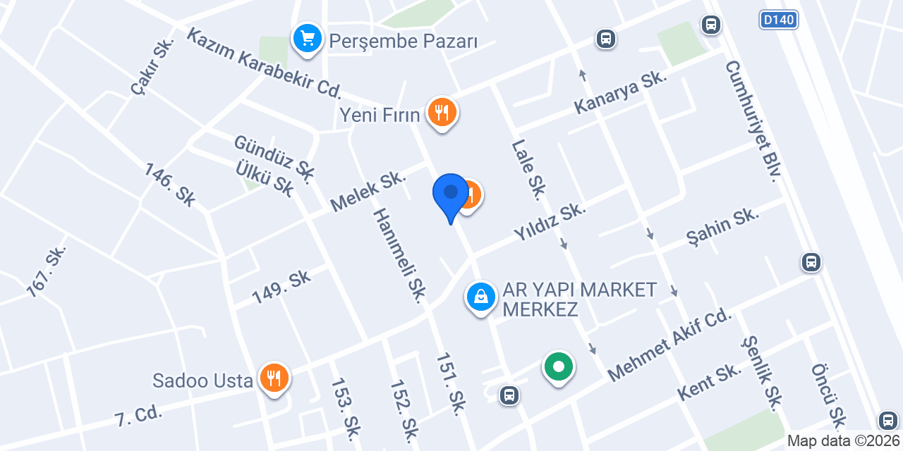 Özkaya Hırdavat (Yapı market-Nalbur) konumu