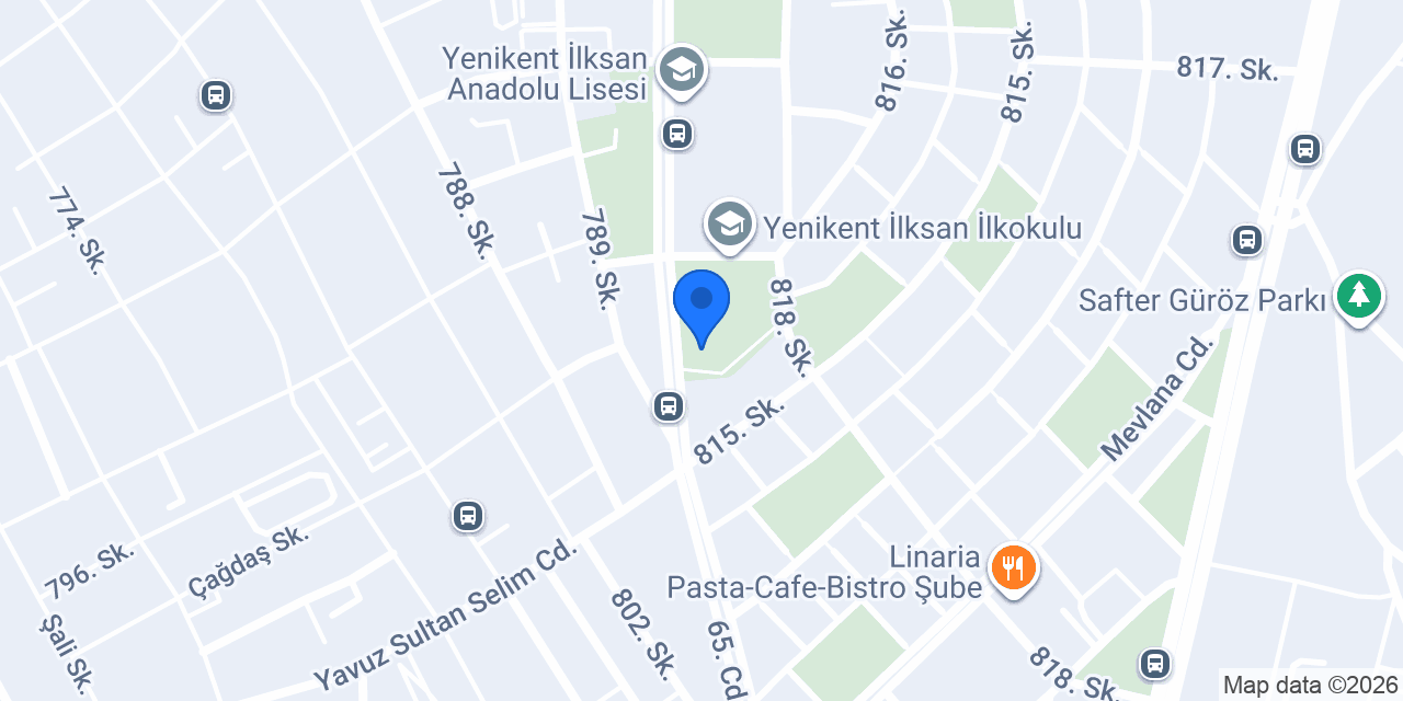 Almanca Dil Okulu konumu