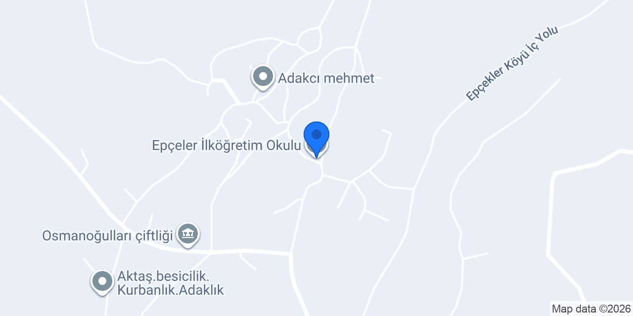 Epçeler İlköğretim Okulu konumu