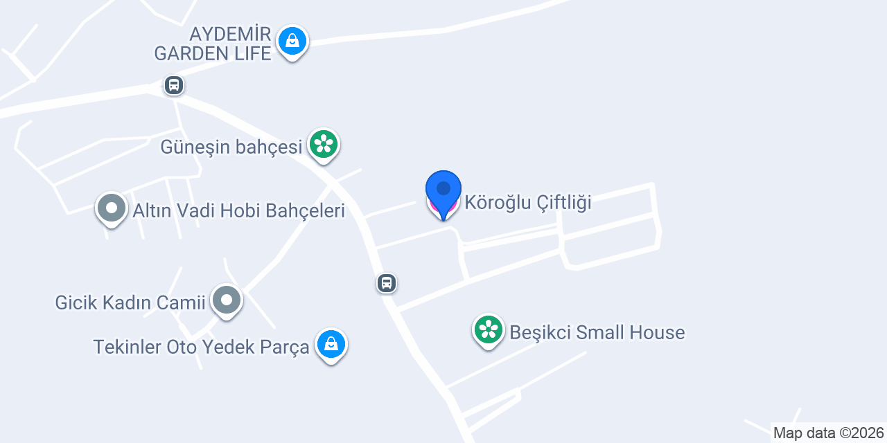 Köroğlu Çiftliği konumu