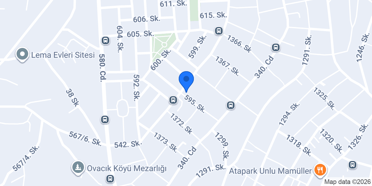 Ateş Butik Çiçek Evi konumu