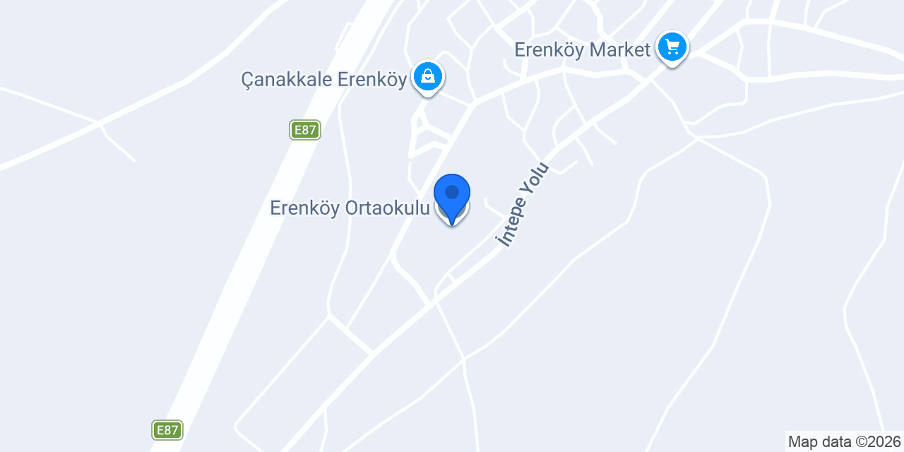 Erenköy Ortaokulu konumu