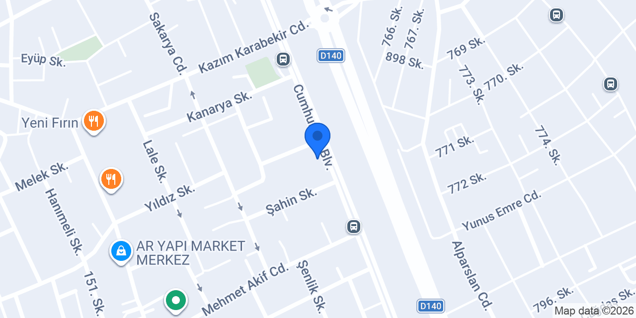 EFEM TEKEL MARKET konumu