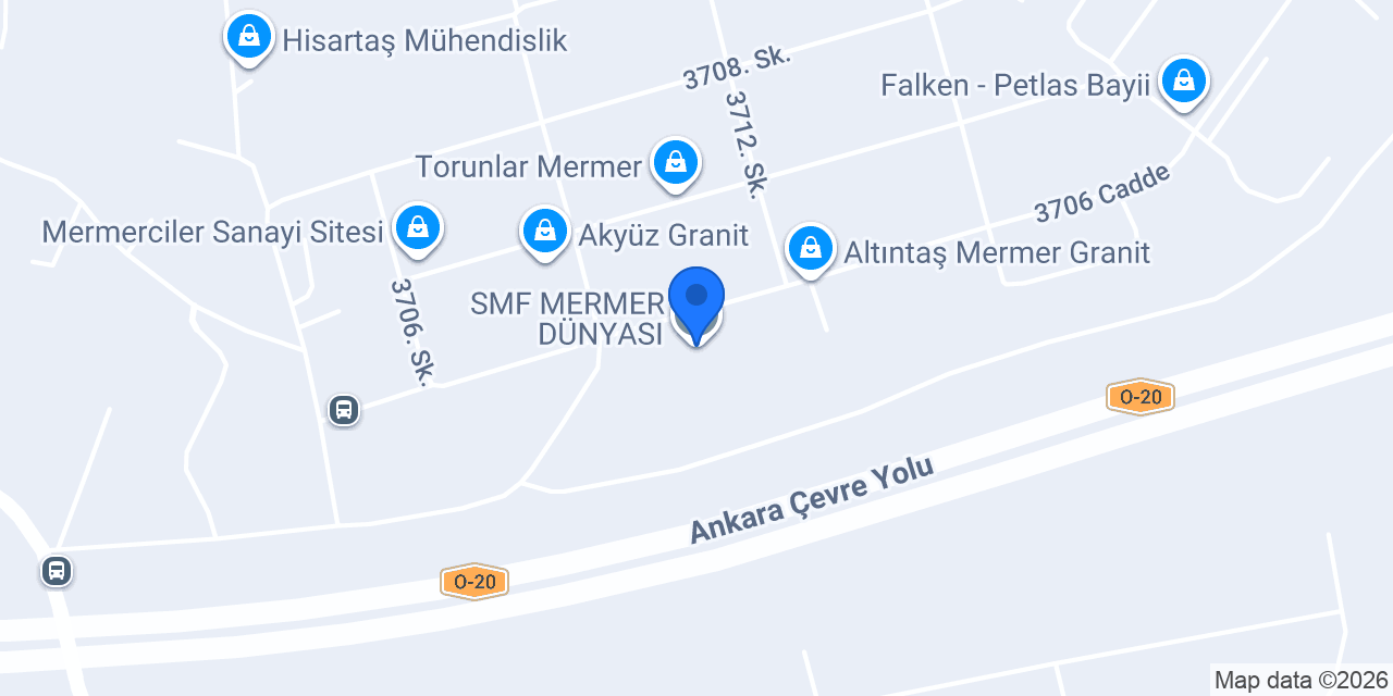 SMF MERMER DÜNYASI konumu