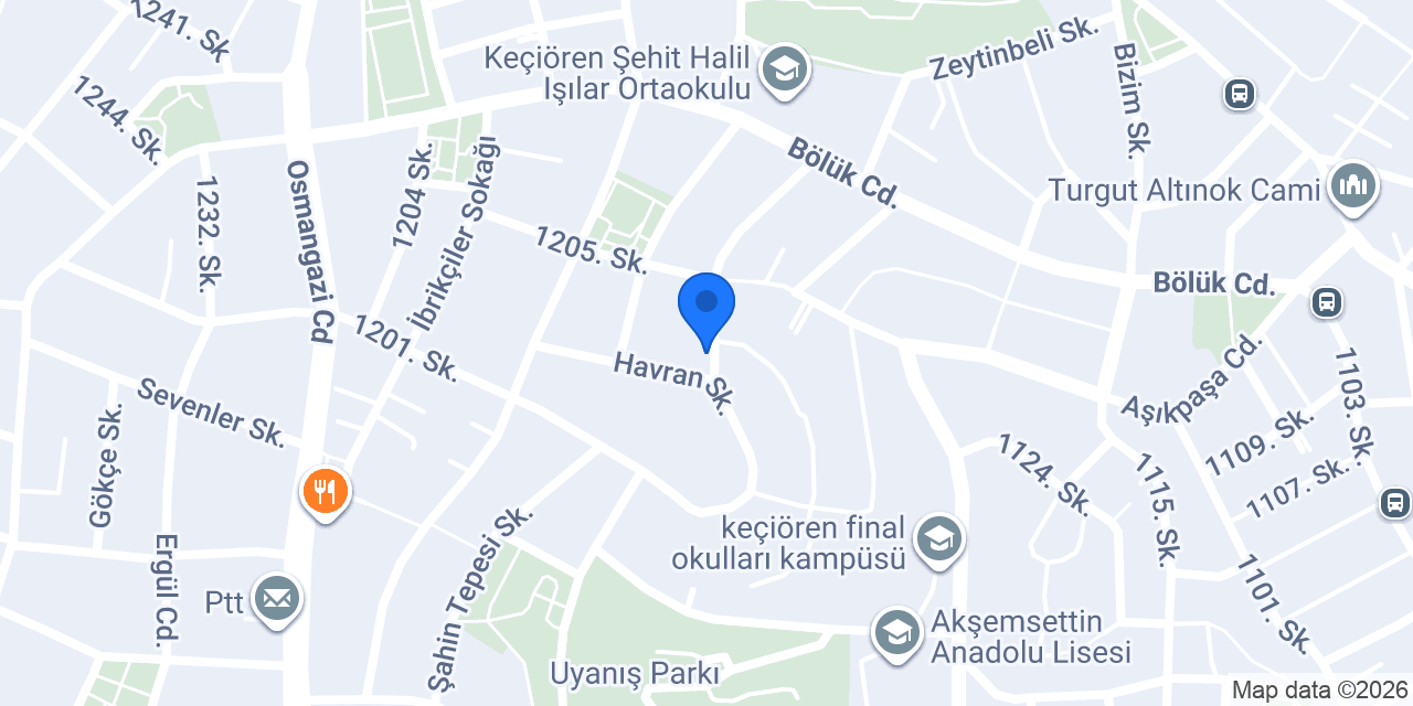 Tektürk Asma tavan dekorasyon konumu