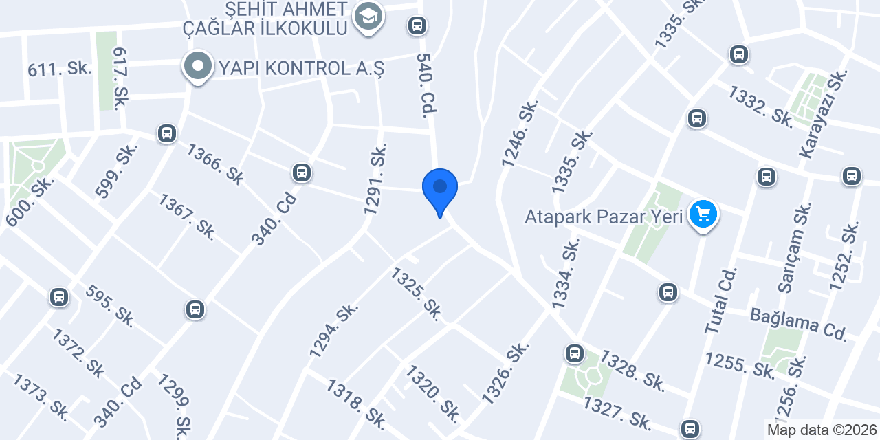 Akademi İnci Konutları konumu