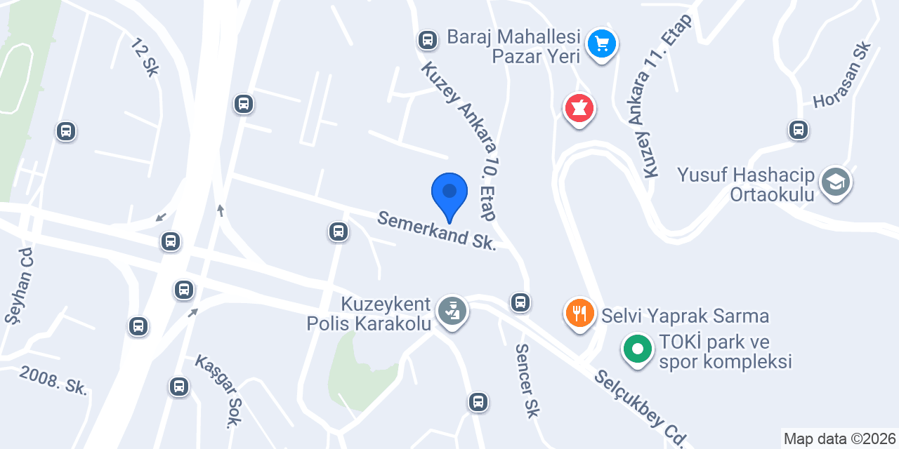 Ahsenler Grina konumu