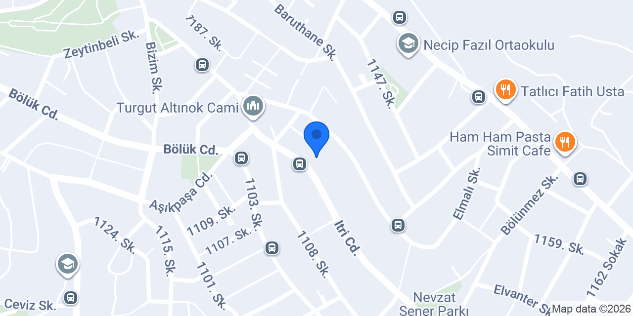 Melis Bazlama Evi konumu